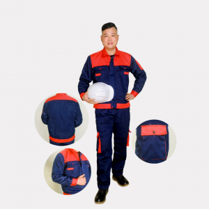 Quần áo bảo hộ lao động - Mã 04 khóa kaky