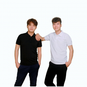 Áo pony 4c đen & trắng